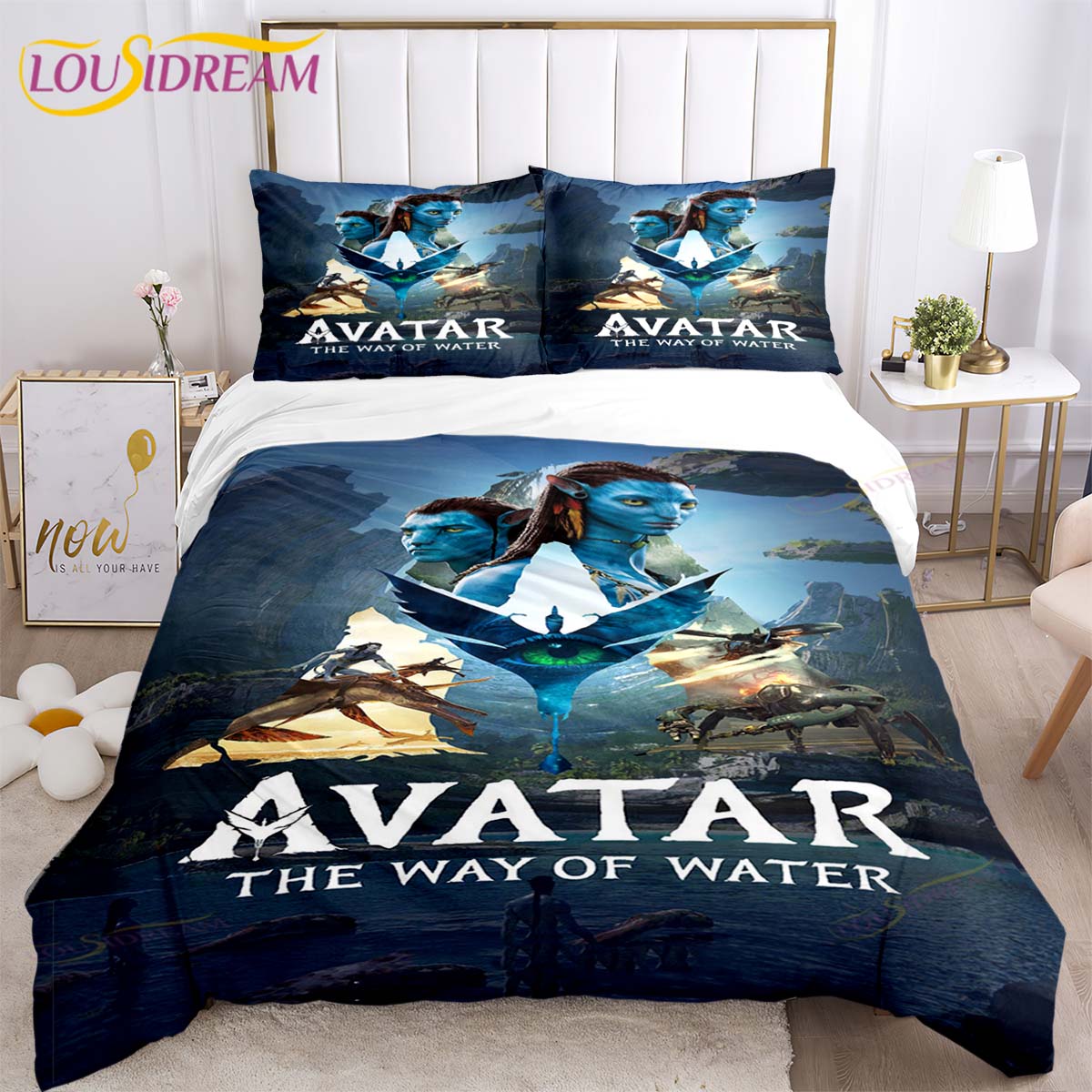 Avatar Duvet Cover Set Avatar 3d Bedding Digital Printing Bed Linen Queen Size Bedding Set Fashion Design King Size Bedding Set